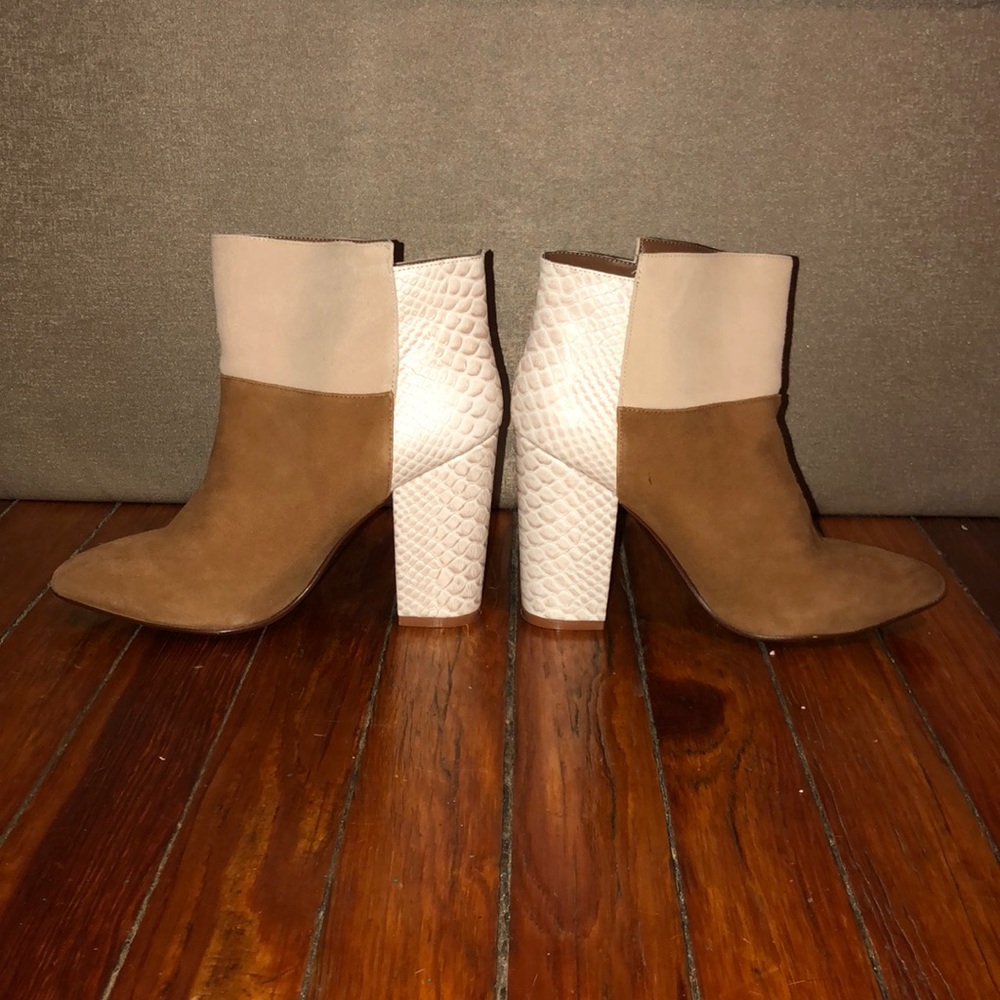 Color Block Bootie